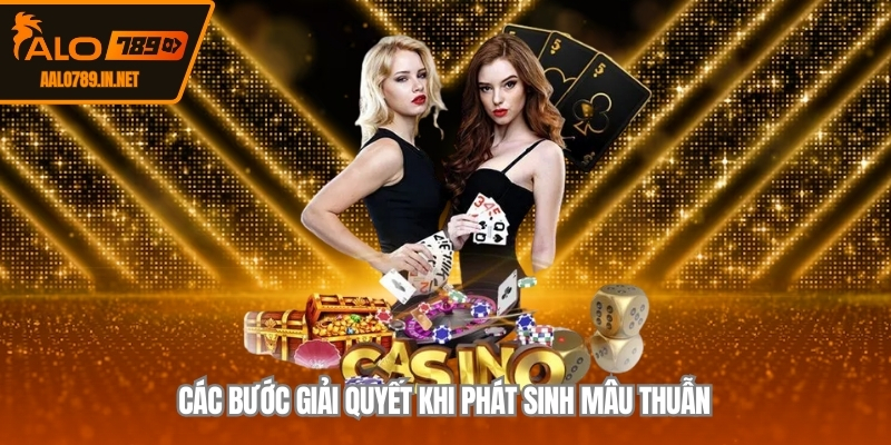 Các bước giải quyết khi phát sinh mâu thuẫn